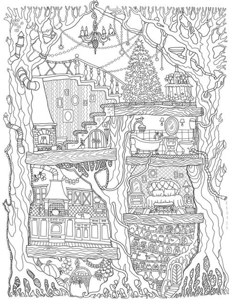 Lose Yourself in the Mystical Beauty of Magical Woodland Coloring Pages